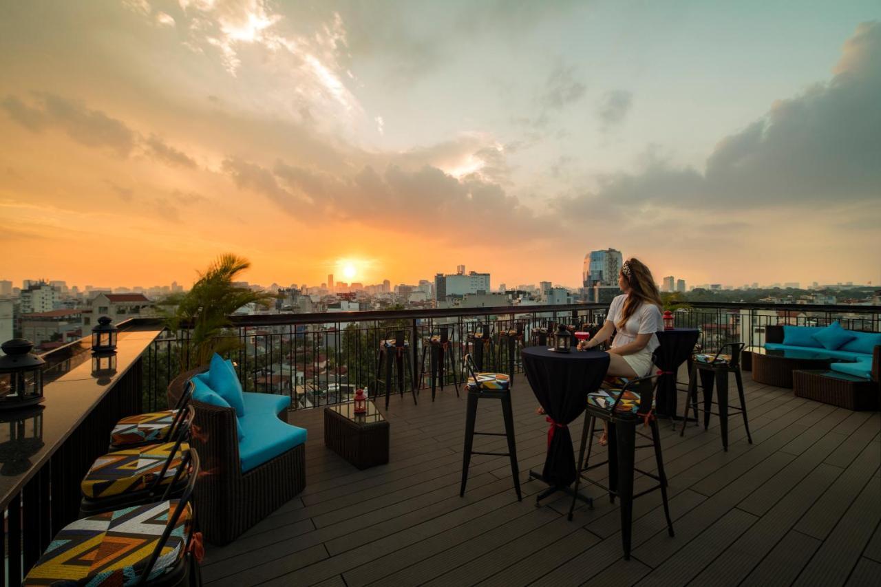 Acoustic Hotel & Spa Ханой Екстериор снимка